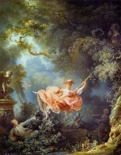 Fig. 3: Jean-Honoré Fragonard, <em>The Swing </em> (1767), in London, Wallace Collection