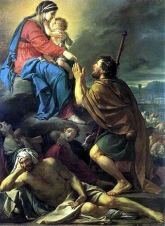 Fig. 4: Jacques-Louis David, <em>Saint Roch and the Virgin</em> (1780), in Marseille, Musée des Beaux-Arts