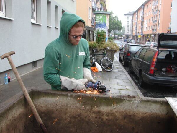 Fig. 2: toll ffm & toll mz & toll mvd: gallery project in Frankfurt, Montevideo & Mainz, 2008–2012 | Image: Irina Zikuschka & Raul Gschrey