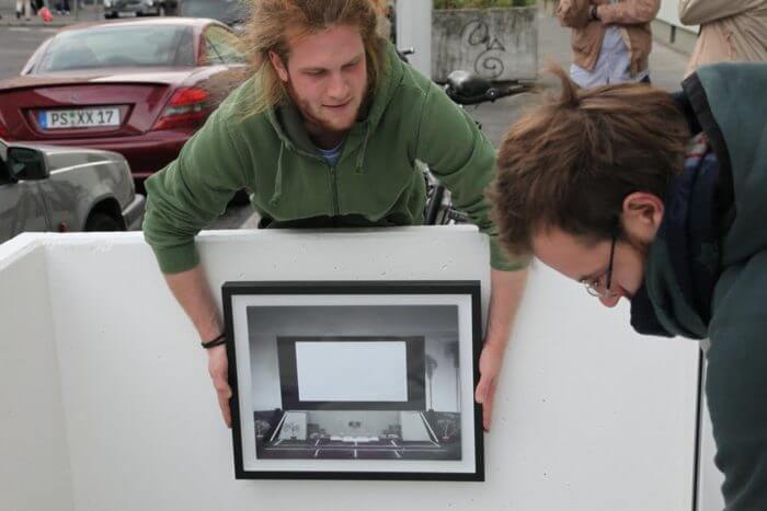 Fig. 3: toll ffm & toll mz & toll mvd: gallery project in Frankfurt, Montevideo & Mainz, 2008–2012 | Image: Irina Zikuschka & Raul Gschrey