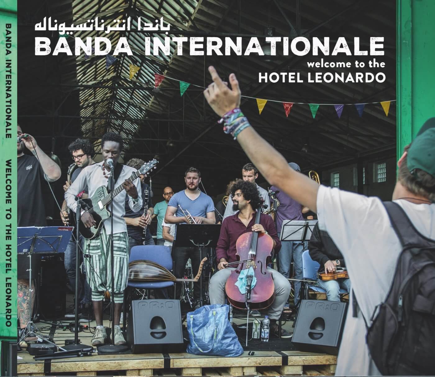 Fig. 1: Album cover Welcome to the Hotel Leonardo by Banda Internationale.